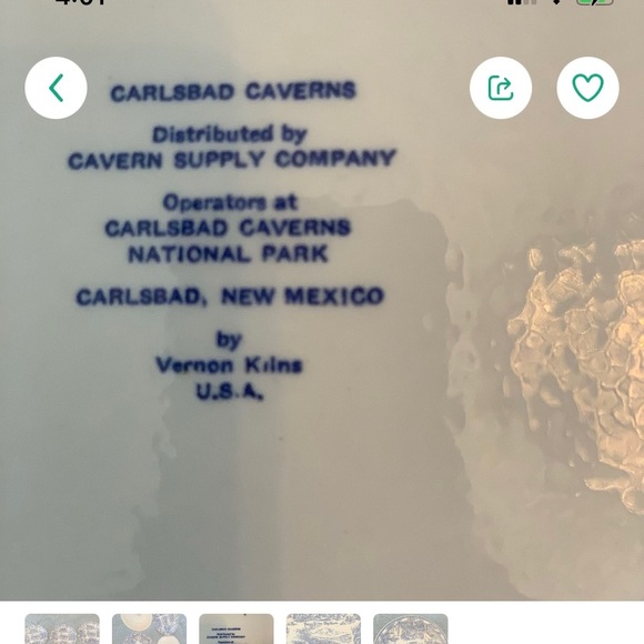 Collectable Vernon Kilns plates - Picture 3 of 5